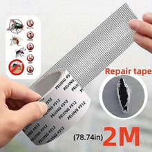 Load image into Gallery viewer, Self-Adhesive Window Screen Tape Mesh Repair Patch
