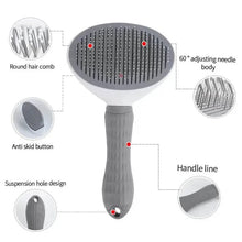 Load image into Gallery viewer, Self Cleaning Slicker Brush Suitable for Pets with Long or Short Hair
