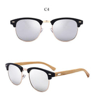 Load image into Gallery viewer, Semi Rimless Frame Driving Sunglasses Men Black Business Design Sun Glasses Stylish Cool Polarized Sunglasses For Men  Retro Frame New Driving Sunglasses Outdoor Round Shaped Elegant Shades  Comfortable Eyewear
