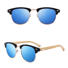 Load image into Gallery viewer, Semi Rimless Frame Driving Sunglasses Men Black Business Design Sun Glasses Stylish Cool Polarized Sunglasses For Men  Retro Frame New Driving Sunglasses Outdoor Round Shaped Elegant Shades  Comfortable Eyewear
