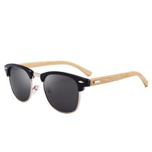 Load image into Gallery viewer, Semi Rimless Frame Driving Sunglasses Men Black Business Design Sun Glasses Stylish Cool Polarized Sunglasses For Men  Retro Frame New Driving Sunglasses Outdoor Round Shaped Elegant Shades  Comfortable Eyewear

