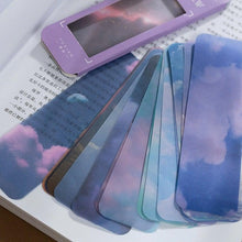 Load image into Gallery viewer, Sheets Scrapbooking Deco Craft Paper Bookmark For Teachers Students Classroom Rewards Supplies Page Markers Assorted Book Markers Durable Magnetic Page Clip For Students Teachers Reading
