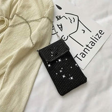Load image into Gallery viewer, Shimmering Bling Rhinestone Crossbody Purse
