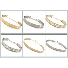 Load image into Gallery viewer, Shiny Women Metal Belt Luxurious Gold Dress Chain Belts Elegant Polished Adjustable Metal Mirror Waist Belt
