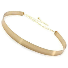 Load image into Gallery viewer, Shiny Women Metal Belt Luxurious Gold Dress Chain Belts Elegant Polished Adjustable Metal Mirror Waist Belt
