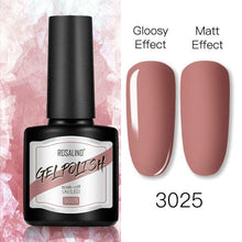 Load image into Gallery viewer, Shiny Womens Gel Nail Polish Permanent Painting Glossy Matte Effect For Manicure Nail Art Design For Womens and Girls
