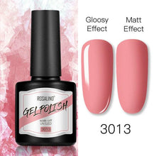 Load image into Gallery viewer, Shiny Womens Gel Nail Polish Permanent Painting Glossy Matte Effect For Manicure Nail Art Design For Womens and Girls
