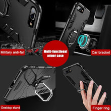 Load image into Gallery viewer, Shockproof Armor Case For iPhone XR iPhone X Xs Xs Max Stand Holder Ring Phone Cover for iPhone 6 6S 6PLUS 7 8 plus  Slim Durable Soft Anti-Scratch 360 Degree Rotating Ring Holder Kickstand Protective With Magnetic Case
