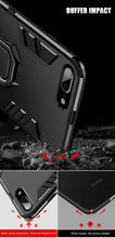 Load image into Gallery viewer, Shockproof Armor Case For iPhone XR iPhone X Xs Xs Max Stand Holder Ring Phone Cover for iPhone 6 6S 6PLUS 7 8 plus  Slim Durable Soft Anti-Scratch 360 Degree Rotating Ring Holder Kickstand Protective With Magnetic Case
