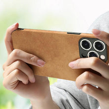 Load image into Gallery viewer, Shockproof Leather Texture Case For iPhone  8 7 Plus Soft Silicone Bumper Camera Protection Phone Cover Luxury Elegant PU Leather Flexible Bumper Non-Slip Grip Shockproof Full Body Protective Cover
