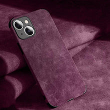 Load image into Gallery viewer, Shockproof Leather Texture Case For iPhone  8 7 Plus Soft Silicone Bumper Camera Protection Phone Cover Luxury Elegant PU Leather Flexible Bumper Non-Slip Grip Shockproof Full Body Protective Cover

