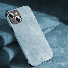 Load image into Gallery viewer, Shockproof Leather Texture Case For iPhone  8 7 Plus Soft Silicone Bumper Camera Protection Phone Cover Luxury Elegant PU Leather Flexible Bumper Non-Slip Grip Shockproof Full Body Protective Cover
