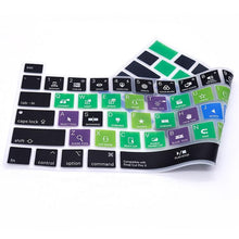 Load image into Gallery viewer, Shortcut Hotkey Keyboard Cover Skin For Laptop Keyboards Perfect Fit thin Silicone Laptop Covers For Gaming Laptops Gifts for Boyfriends
