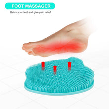 Load image into Gallery viewer, Shower Foot Scrubber Mat
