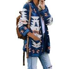 Load image into Gallery viewer, Sidefeel Women Open Front Cardigan Sweater Button Down Knit Sweater Coat
