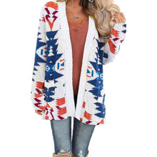 Load image into Gallery viewer, Sidefeel Women Open Front Cardigan Sweater Button Down Knit Sweater Coat
