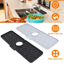 Load image into Gallery viewer, Silicon Faucet Kitchen Sink Mat
