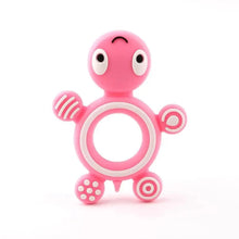 Load image into Gallery viewer, Silicone Baby Teethers Turtle 1PC Food Grade Animal Silicone Tiny Rod Children's Goods Nurse Gift Baby Teether Toys Bite Bites
