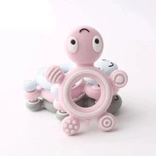 Load image into Gallery viewer, Silicone Baby Teethers Turtle 1PC Food Grade Animal Silicone Tiny Rod Children's Goods Nurse Gift Baby Teether Toys Bite Bites
