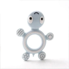 Load image into Gallery viewer, Silicone Baby Teethers Turtle 1PC Food Grade Animal Silicone Tiny Rod Children's Goods Nurse Gift Baby Teether Toys Bite Bites
