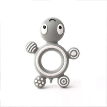 Load image into Gallery viewer, Silicone Baby Teethers Turtle 1PC Food Grade Animal Silicone Tiny Rod Children's Goods Nurse Gift Baby Teether Toys Bite Bites
