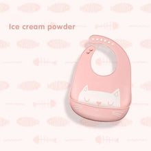 Load image into Gallery viewer, Silicone Bibs For Kids Newborn Baby Feeding Tableware Waterproof  Baby Bibs For Toddler Bib For Kids
