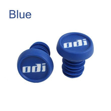 Load image into Gallery viewer, Silicone Bicycle Grips Road Bike Handlebar Grip With Rubber Handle Bar End Plug Bicycle Silicone Foam Grips Memory Foam Technology And Ergonomic Design Anti-Slip Shockproof And Weather Resistant Bicycle Handles
