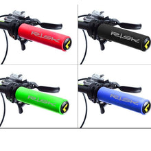 Load image into Gallery viewer, Silicone Bike Bicycle Grips Sponge Handlebar Soft Ultralight Grips Brake Grips Silicone Glove Handle Soft Sponge Non-Slip Bicycle Handle With End Holding Shock Resistance Absorbent Comfortable Design
