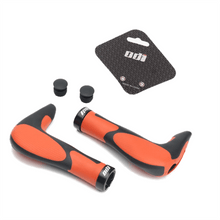 Load image into Gallery viewer, Silicone Bike Grips Soft Mountain Bike Grips Handlebar Aluminum Alloy Lock Ring Bike Handle Grips Bicycle Ergonomic Handle Bar End Grips Comfort Soft Lightweight Handle Bar Grips Lock On For Mountain Bike Cycling
