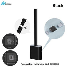 Load image into Gallery viewer, Silicone Bristles Toilet Brush And Holder For Bathroom Storage And Organization Compact Wall Hang Cleaning Kit Accessories Silicone Toilet Brush With Holder Bathroom Toilet Bowl Brush Set Non-Slip Handle Wall Mounted Floor Standing
