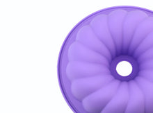 Load image into Gallery viewer, Silicone Cake Mold Large Cake Pan Food Grade Silicone Mold Non-stick Round For Jelly Gelatin Birthday Party Bread Top-Level Silicone Cake Mold Fluted Tube Cake Pan For Jelly
