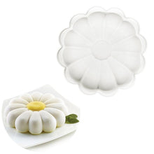 Load image into Gallery viewer, Silicone Cake Molds 1/6 Cavity Daisy Flower Design Dessert Bakeware Set Kitchen Mousse Mould Party Pastry Baking Tools Silicone Mixed Tulip Daisy Mold
