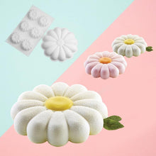 Load image into Gallery viewer, Silicone Cake Molds 1/6 Cavity Daisy Flower Design Dessert Bakeware Set Kitchen Mousse Mould Party Pastry Baking Tools Silicone Mixed Tulip Daisy Mold
