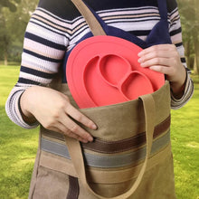 Load image into Gallery viewer, Silicone Feeding Placemat and 3-Section Plate
