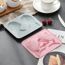 Load image into Gallery viewer, Silicone Fish Shape Cake Mould Fondant Mold Chocolate Cupcake Soap Molds Candy Craft Cookie Kitchen Accessories Fish Pattern Silicone Baking Mould Chocolate Mold Dessert Mold Nonstick Jelly Pudding Cake Mold Ice Cube For Home Kitchen
