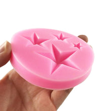 Load image into Gallery viewer, Silicone Five-pointed Star Silicone Molds Fondant Cakes Chocolate Dessert Lace Decor Tools Pastry Baking Tools Star Silicone Fondant Mold Chocolate Mold For Candy Mold Cupcake Topper Cake Crafting Projects
