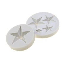 Load image into Gallery viewer, Silicone Five-pointed Star Silicone Molds Fondant Cakes Chocolate Dessert Lace Decor Tools Pastry Baking Tools Star Silicone Fondant Mold Chocolate Mold For Candy Mold Cupcake Topper Cake Crafting Projects
