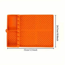 Load image into Gallery viewer, Silicone Grill Mat with Side Shelf
