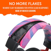 Load image into Gallery viewer, Silicone Headband Cover for HyperX Cloud Series Headphones - WC BandZ Cloud
