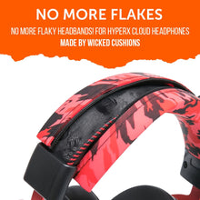 Load image into Gallery viewer, Silicone Headband Cover for HyperX Cloud Series Headphones - WC BandZ Cloud
