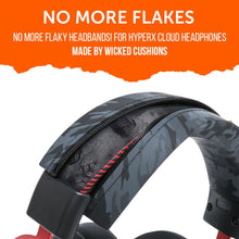 Load image into Gallery viewer, Silicone Headband Cover for HyperX Cloud Series Headphones - WC BandZ Cloud
