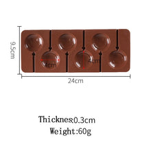 Load image into Gallery viewer, Silicone Lollipop Molds Chocolate And Candy Molds Cake Mold Variety Shapes Cake Pastry Decorating Form Silicone Bakeware Silicone Lollipop Mold Shape Of Swirl Heart Bunny Star Butterfly Little Bear Flower Sucker Molds Chocolate Hard Candy Molds

