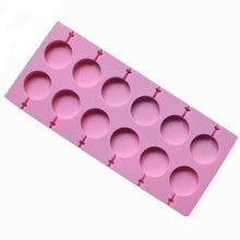 Load image into Gallery viewer, Silicone Lollipop Molds Chocolate And Candy Molds Cake Mold Variety Shapes Cake Pastry Decorating Form Silicone Bakeware Silicone Lollipop Mold Shape Of Swirl Heart Bunny Star Butterfly Little Bear Flower Sucker Molds Chocolate Hard Candy Molds
