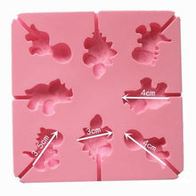 Load image into Gallery viewer, Silicone Lollipop Molds Chocolate And Candy Molds Cake Mold Variety Shapes Cake Pastry Decorating Form Silicone Bakeware Silicone Lollipop Mold Shape Of Swirl Heart Bunny Star Butterfly Little Bear Flower Sucker Molds Chocolate Hard Candy Molds
