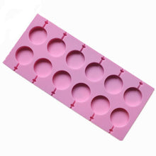 Load image into Gallery viewer, Silicone Lollipop Molds Chocolate And Candy Molds Cake Mold Variety Shapes Cake Pastry Decorating Form Silicone Bakeware Silicone Lollipop Mold Shape Of Swirl Heart Bunny Star Butterfly Little Bear Flower Sucker Molds Chocolate Hard Candy Molds
