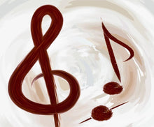 Load image into Gallery viewer, Silicone Mold Chocolate Baking Musical Instruments Notes Non-stick For Chocolate Candy Reusable Cake Decoration Resin Tools Musical Instruments Musical Note Cake Silicone Mold
