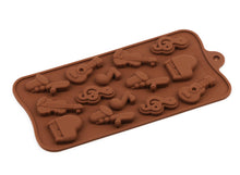 Load image into Gallery viewer, Silicone Mold Chocolate Baking Musical Instruments Notes Non-stick For Chocolate Candy Reusable Cake Decoration Resin Tools Musical Instruments Musical Note Cake Silicone Mold
