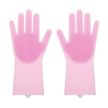 Load image into Gallery viewer, Silicone Scrubber Bristly Gloves
