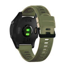 Load image into Gallery viewer, Silicone Smart Watch Band Outdoor Sports Waterproof Stainless Steel Touchscreen Smartwatch With Speaker Heart Rate Contactless Payments And Smartphone Notifications
