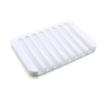Load image into Gallery viewer, Silicone Soap Holder Flexible Soap Dish Plate Holder Tray Soapbox Container Storage For Bathroom Kitchen Soap Dish for Shower Waterfall Soap Holder Soap Tray Soap Saver Drainer Flexible Silicone for Shower Bathroom Kitchen Counter Top Keep Soap Bars Dry
